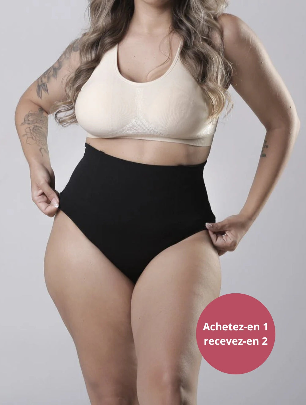 Culotte Gainante Pêche femininSecret - Offre exclusive: Achetez 1, Recevez 2!