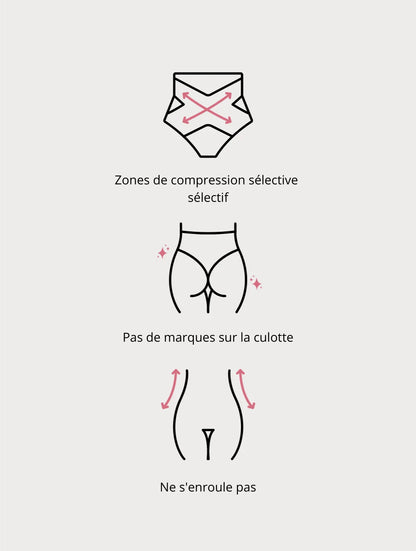 Culotte Gainante Pêche femininSecret - Offre exclusive: Achetez 1, Recevez 2!